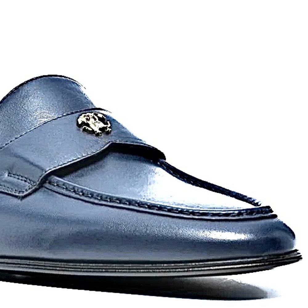 Roberto Cavalli Blue Loafer RARE Men’s size 11  US / 44.5 EU VINTAGE